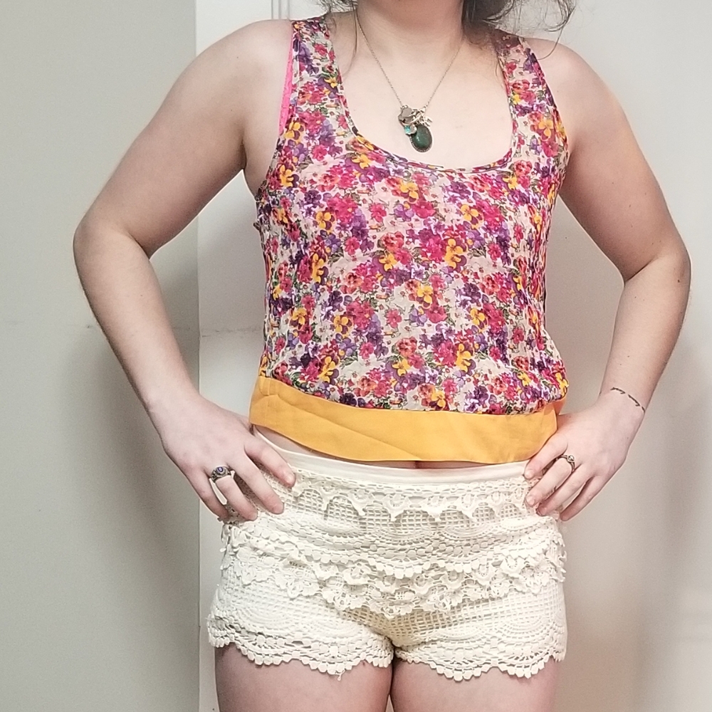 5/$28 TopShop Crop Top 2